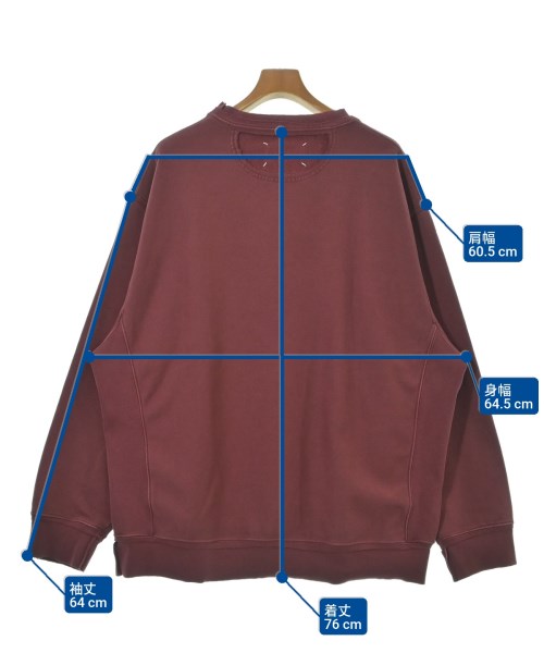 Maison Margiela（メゾンマルジェラ）スウェット 赤 サイズ:XL メンズ/2200677533186