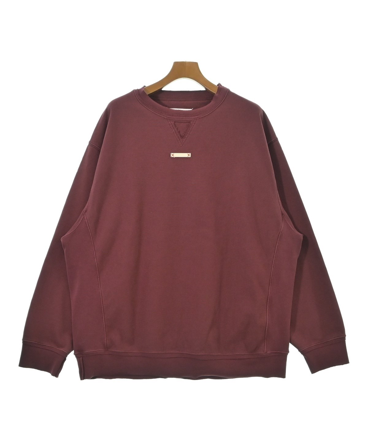 メゾンマルジェラ 長袖セッター レッド Maison Margiela（メゾンマルジェラ）スウェット 赤 サイズ:XL メンズ