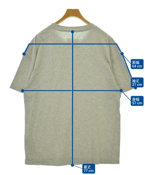 Maison Margiela（メゾンマルジェラ）Tシャツ・カットソー グレー サイズ:48(L位) メンズ/2200681090187