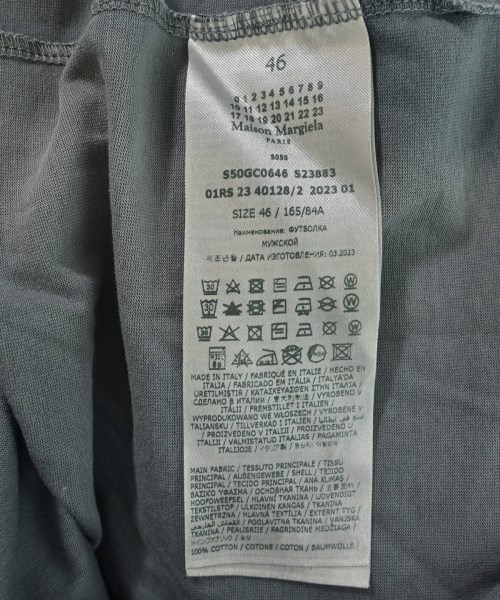 Maison Margiela（メゾンマルジェラ）Tシャツ・カットソー グレー サイズ:46(M位) メンズ/2200681356023