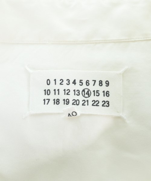 Maison Margiela（メゾンマルジェラ）カジュアルシャツ 白 サイズ:40(L位) メンズ/2200681356030