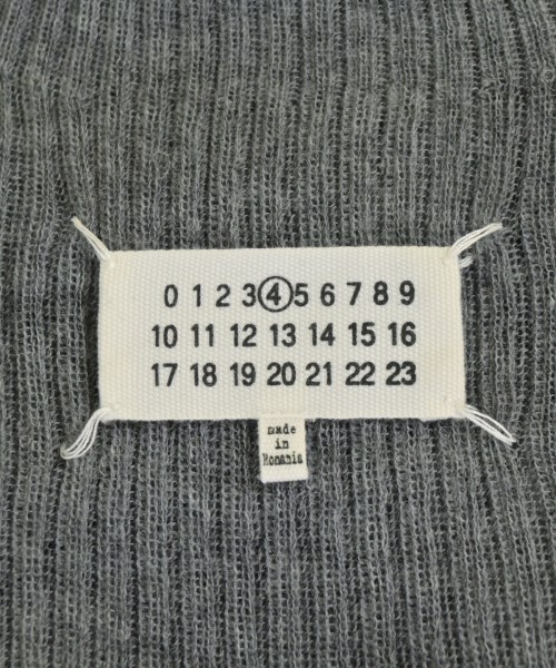 Maison Margiela（メゾンマルジェラ）ニット・セーター グレー サイズ:S レディース/2200680327055
