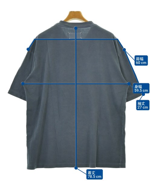 Maison Margiela（メゾンマルジェラ）Tシャツ・カットソー 青 サイズ:48(L位) メンズ/2200681665033