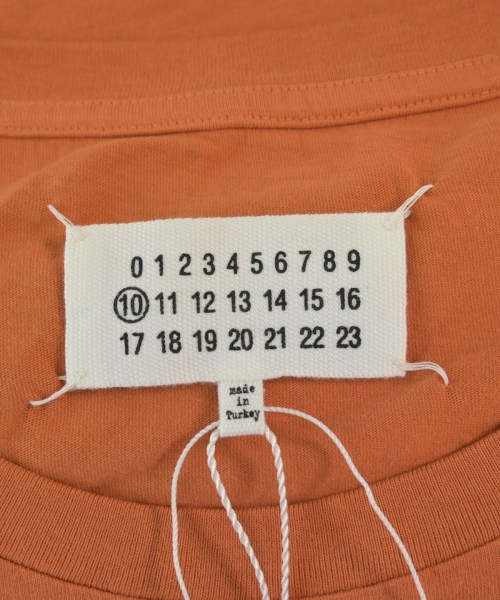 Maison Margiela（メゾンマルジェラ）Tシャツ・カットソー オレンジ サイズ:50(XL位) メンズ/2200681908130