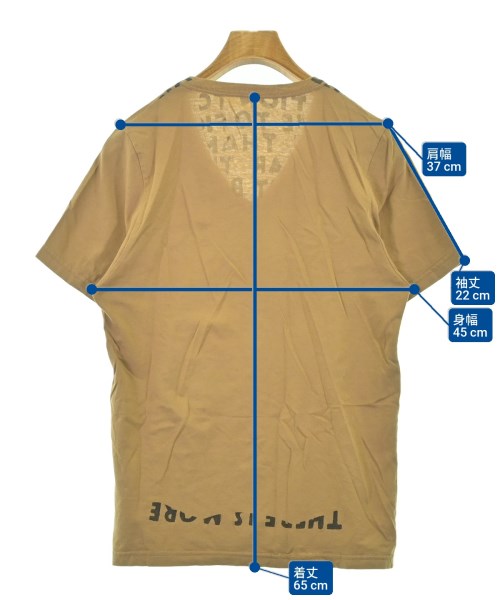 Maison Margiela（メゾンマルジェラ）Tシャツ・カットソー ベージュ サイズ:S メンズ/2200676573503