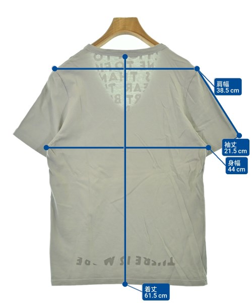 Maison Margiela（メゾンマルジェラ）Tシャツ・カットソー グレー サイズ:S メンズ/2200676573510