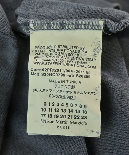 Maison Margiela（メゾンマルジェラ）Tシャツ・カットソー 紺 サイズ:S メンズ/2200676573527