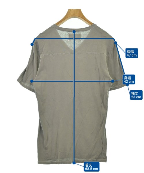 Maison Margiela（メゾンマルジェラ）Tシャツ・カットソー グレー サイズ:46(M位) メンズ/2200676573534