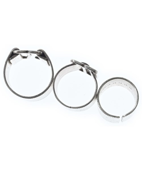 Maison Margiela（メゾンマルジェラ）リング シルバー サイズ:-(11号位)/-(18号位) メンズ/2200682108010