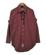 Maison Margiela（メゾンマルジェラ）カジュアルシャツ 赤 サイズ:36(XS位) レディース/2200693639046