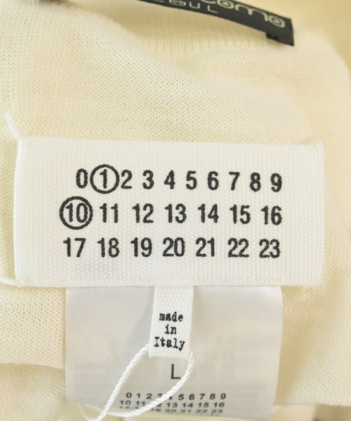 Maison Margiela（メゾンマルジェラ）ニット・セーター 白 サイズ:L メンズ/2200693897231