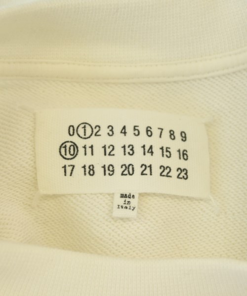 Maison Margiela（メゾンマルジェラ）スウェット 白 サイズ:S レディース/2200689793080