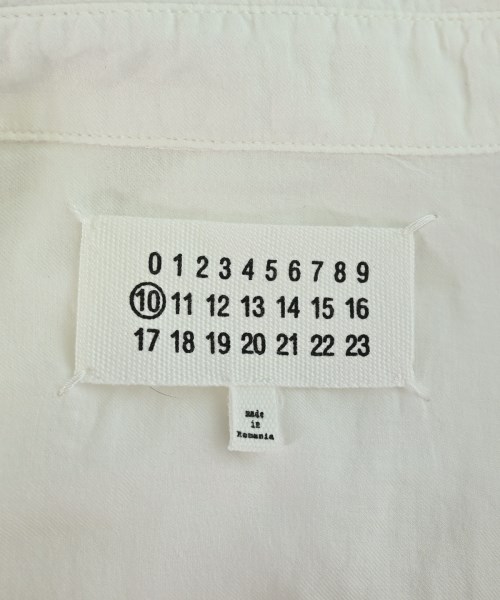 Maison Margiela（メゾンマルジェラ）カジュアルシャツ 白 サイズ:48(L位) メンズ/2200695571016
