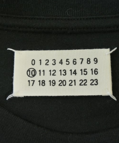 Maison Margiela（メゾンマルジェラ）Tシャツ・カットソー 黒 サイズ:48(L位) メンズ/2200691802596