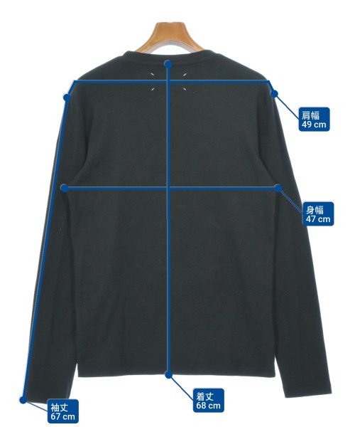 Maison Margiela（メゾンマルジェラ）Tシャツ・カットソー 黒 サイズ:48(L位) メンズ/2200691802596