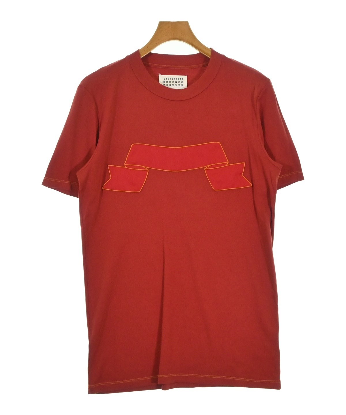 Maison Margiela(メゾンマルジェラ)Tシャツ・カットソー 赤 サイズ Maison Margiela(メゾンマルジェラ)Tシャツ・カットソー 赤 サイズ