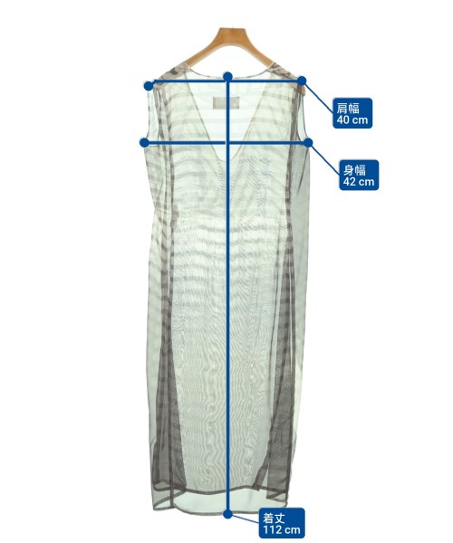 Maison Margiela（メゾンマルジェラ）ワンピース グレー サイズ:S レディース/2200689941085