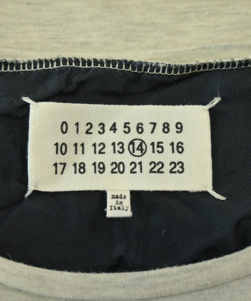Maison Margiela（メゾンマルジェラ）Tシャツ・カットソー グレー サイズ:52(XXL位) メンズ/2200697414045