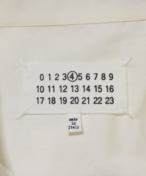 Maison Margiela（メゾンマルジェラ）カジュアルシャツ 白 サイズ:38(S位) レディース/2200697556011