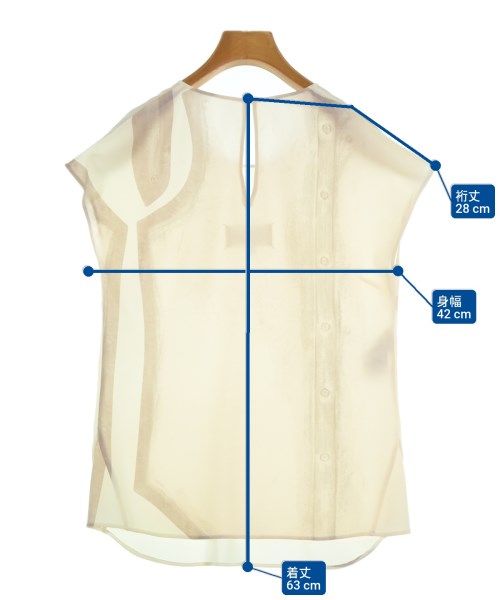 Maison Margiela（メゾンマルジェラ）ブラウス 白 サイズ:38(S位) レディース/2200697701503
