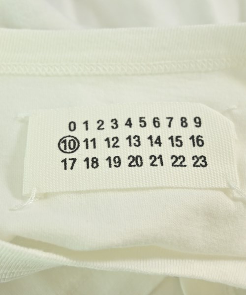 Maison Margiela（メゾンマルジェラ）Tシャツ・カットソー 白 サイズ:50(XL位) メンズ/2200695937751
