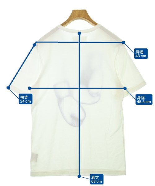 Maison Margiela（メゾンマルジェラ）Tシャツ・カットソー 白 サイズ:50(XL位) メンズ/2200695937751
