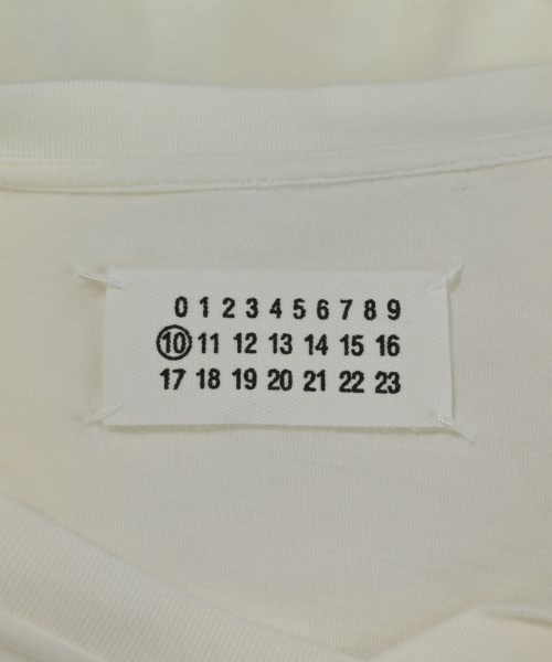 Maison Margiela（メゾンマルジェラ）Tシャツ・カットソー 白 サイズ:48(L位) メンズ/2200695937812
