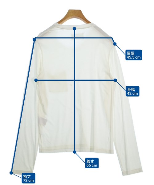 Maison Margiela（メゾンマルジェラ）Tシャツ・カットソー 白 サイズ:48(L位) メンズ/2200695937812