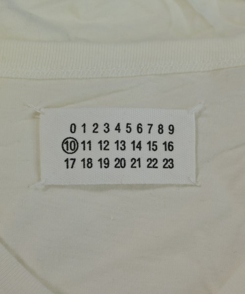 Maison Margiela（メゾンマルジェラ）Tシャツ・カットソー 白 サイズ:48(L位) メンズ/2200696809811