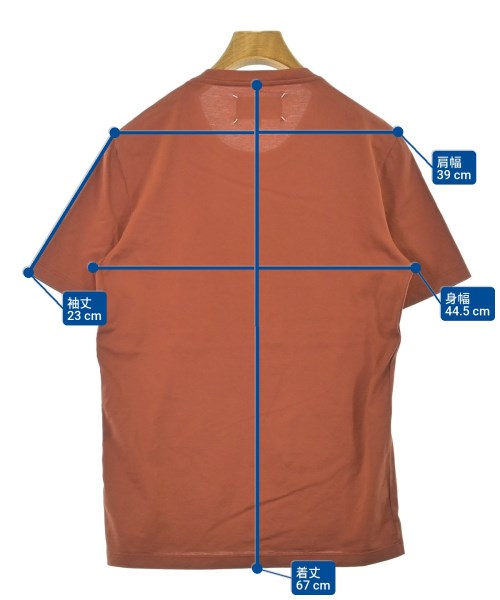 Maison Margiela（メゾンマルジェラ）Tシャツ・カットソー オレンジ サイズ:44(S位) メンズ/2200698747074