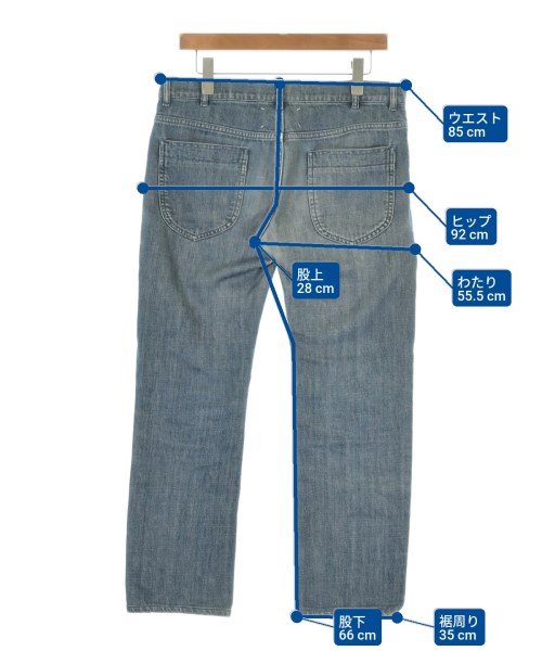 Maison Margiela（メゾンマルジェラ）デニムパンツ 青 サイズ:46(M位) メンズ/2200698757011
