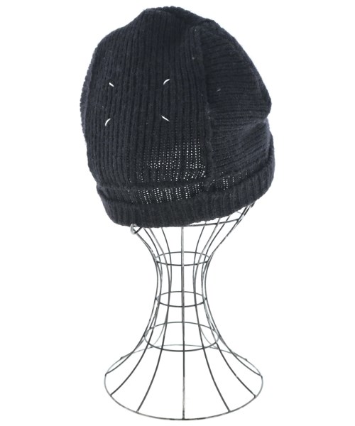 Maison Margiela（メゾンマルジェラ）ニットキャップ・ビーニー 黒 サイズ:- メンズ/2200698802230