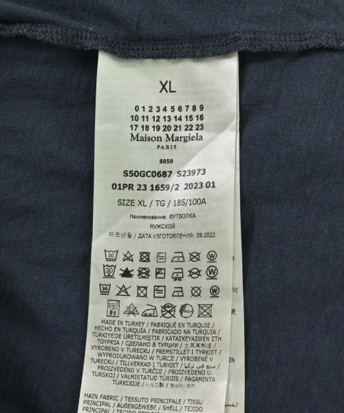 Maison Margiela（メゾンマルジェラ）Tシャツ・カットソー 紺 サイズ:XL メンズ/2200699114073