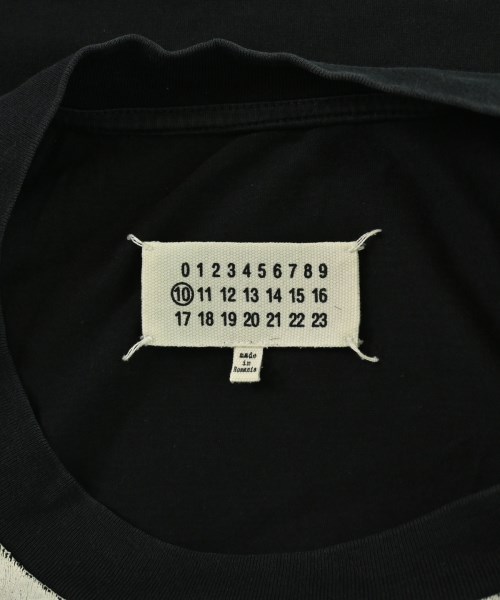 Maison Margiela（メゾンマルジェラ）Tシャツ・カットソー 黒 サイズ:44(S位) メンズ/2200699510028