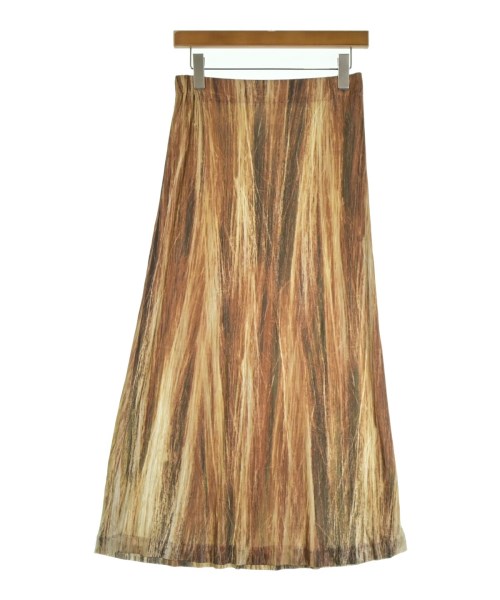 Maison Margiela（メゾンマルジェラ）ロング・マキシ丈スカート 茶 サイズ:38(S位) レディース/2200699267045