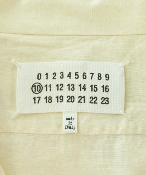 Maison Margiela（メゾンマルジェラ）カジュアルシャツ ベージュ サイズ:41(XL位) メンズ/2200699789035