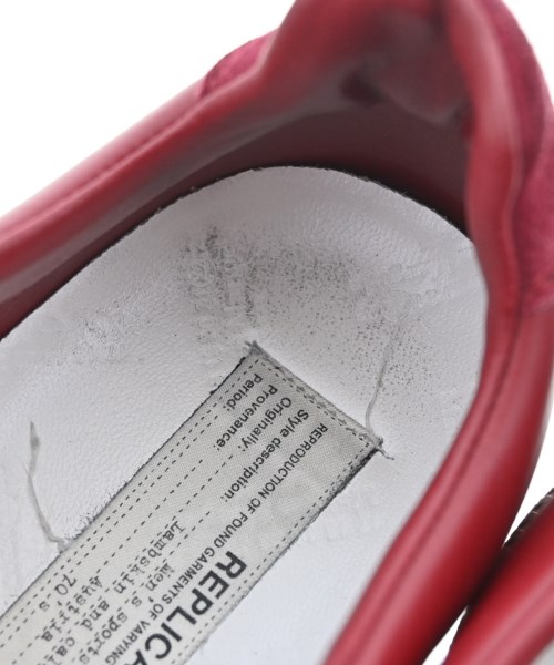 Maison Margiela（メゾンマルジェラ）スニーカー 赤 サイズ:EU43(28cm位) メンズ/2200699612029
