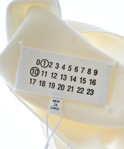 Maison Margiela（メゾンマルジェラ）マフラー 白 サイズ:L レディース/2200699925044