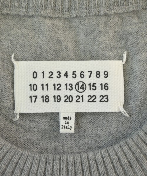 Maison Margiela（メゾンマルジェラ）ニット・セーター グレー サイズ:L メンズ/2200698164314