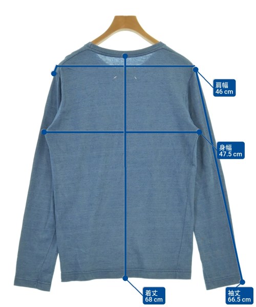 Maison Margiela（メゾンマルジェラ）Tシャツ・カットソー 青 サイズ:M メンズ/2200699890649