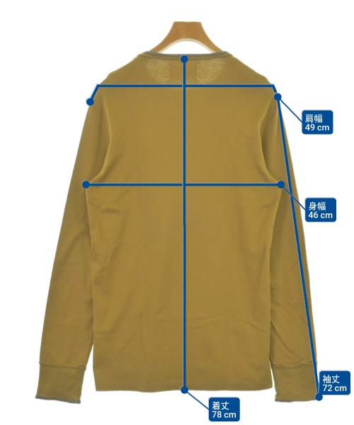 Maison Margiela（メゾンマルジェラ）Tシャツ・カットソー ベージュ サイズ:46(M位) メンズ/2200700281039