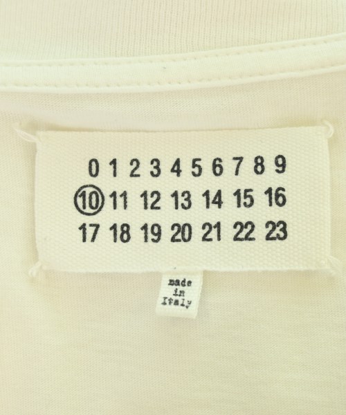 Maison Margiela（メゾンマルジェラ）Tシャツ・カットソー 白 サイズ:48(L位) メンズ/2200700281046