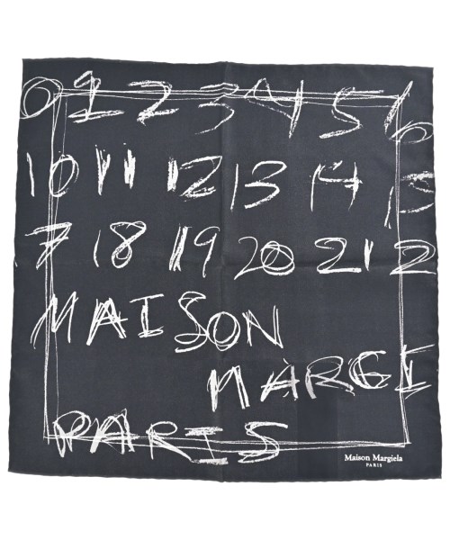 Maison Margiela(メゾンマルジェラ)バンダナ・スカーフ 黒 サイズ:-/2200700281077