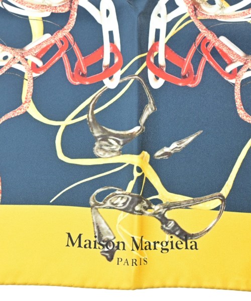 Maison Margiela（メゾンマルジェラ）バンダナ・スカーフ 紺 サイズ:- レディース/2200700685011