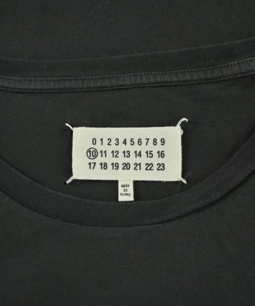 Maison Margiela（メゾンマルジェラ）Tシャツ・カットソー 黒 サイズ:50(XL位) メンズ/2200700748068