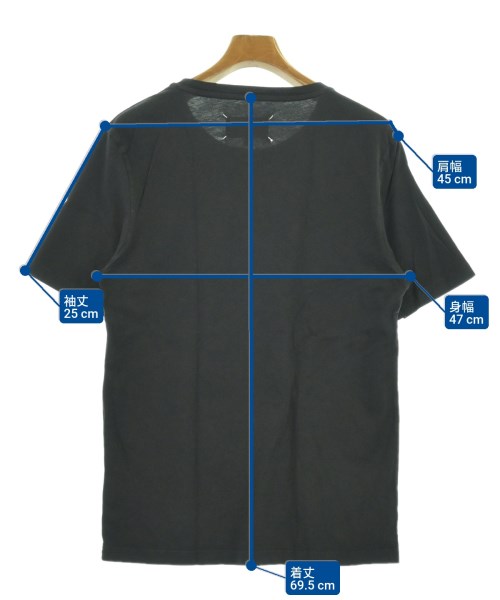 Maison Margiela（メゾンマルジェラ）Tシャツ・カットソー 黒 サイズ:50(XL位) メンズ/2200700748068