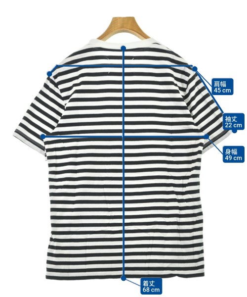 Maison Margiela（メゾンマルジェラ）Tシャツ・カットソー 黒 サイズ:M メンズ/2200700871162