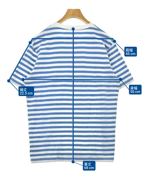 Maison Margiela（メゾンマルジェラ）Tシャツ・カットソー 青 サイズ:M メンズ/2200700871179