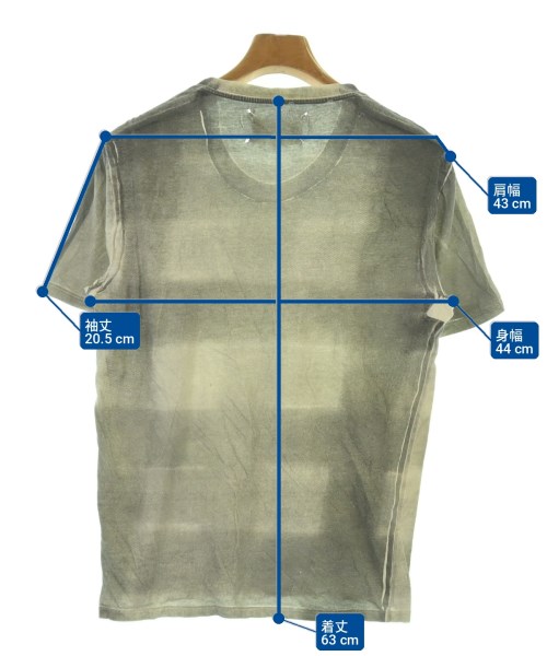 Maison Margiela（メゾンマルジェラ）Tシャツ・カットソー グレー サイズ:44(S位) メンズ/2200696889097