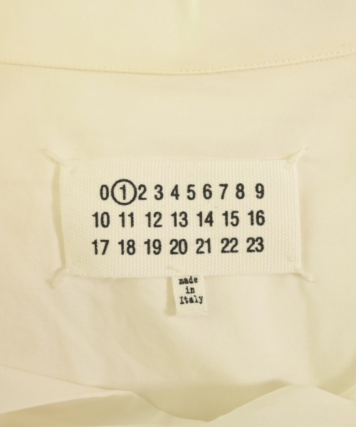 Maison Margiela（メゾンマルジェラ）シャツワンピース 白 サイズ:40(M位) レディース/2200701424046